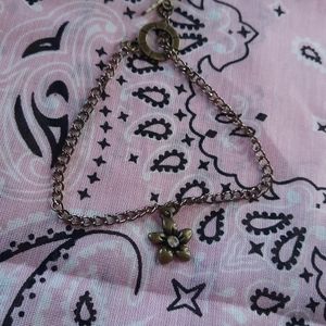 Flower anklet